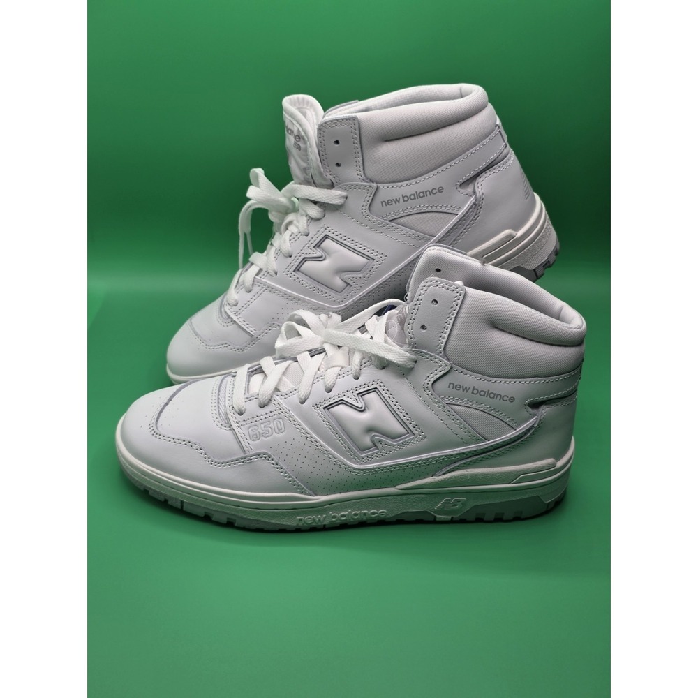 New Balance 650 White_ White  BB650RWW Men's Sizes Sz‎ 10.5